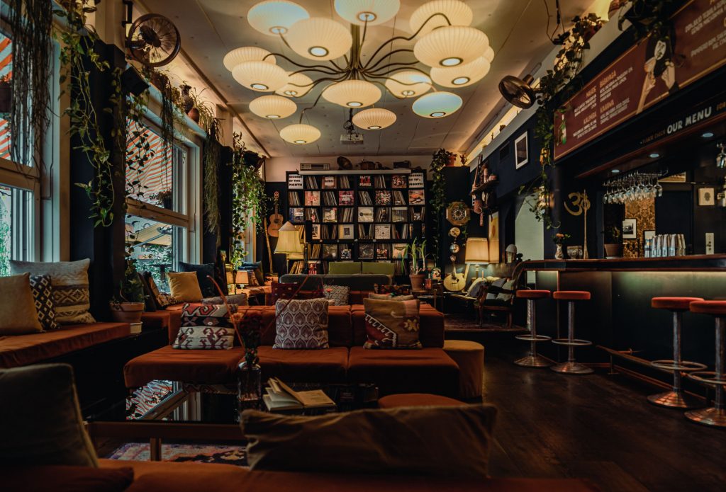 Interior at Kasheme Bar - by Ondrej Kolacek