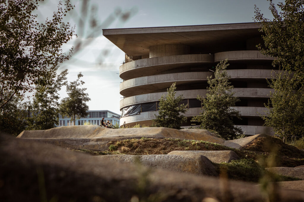 Pumptrack at Allmend Zurich Brunau by Ondrej Kolacek