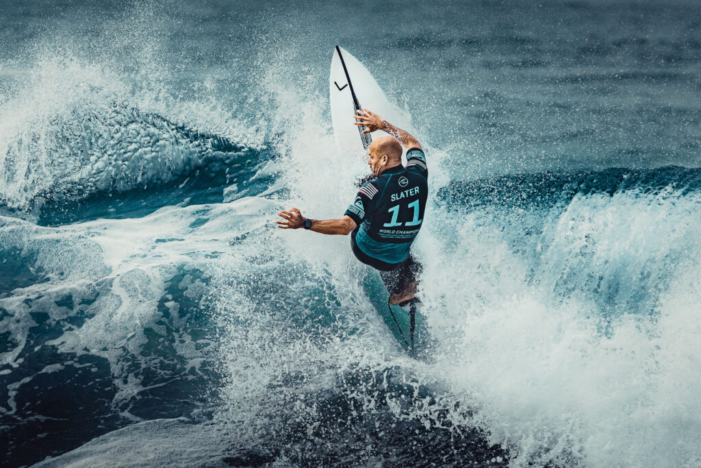 Kelly Slater surfing heavy shore breaks in Hossegor - France | by Ondrej Kolacek