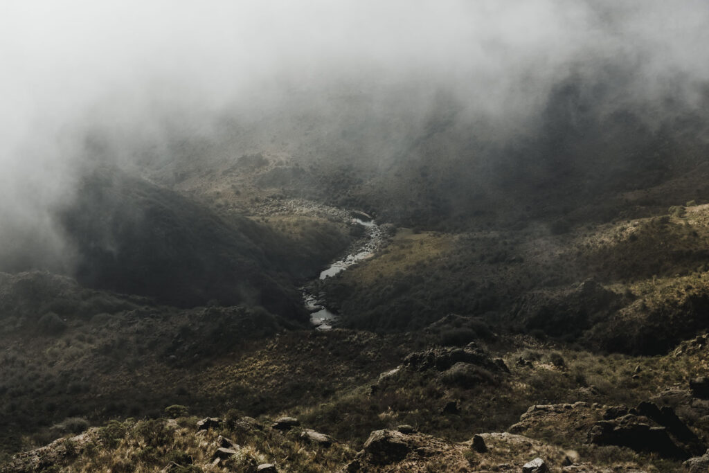 Parque Nacional Quebrada del Condorito | Cloudy and Foggy | Argentina by Ondrej kolacek
