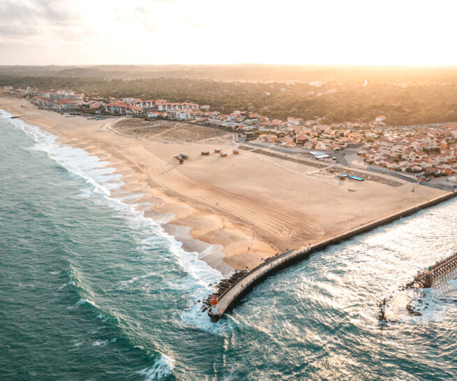 Sunrise over Hossegor