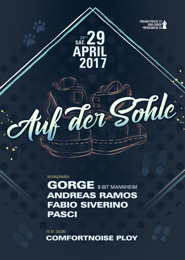 Friedas BüxeFlyer Artwork | Graphic Design by Ondrej Kolacek