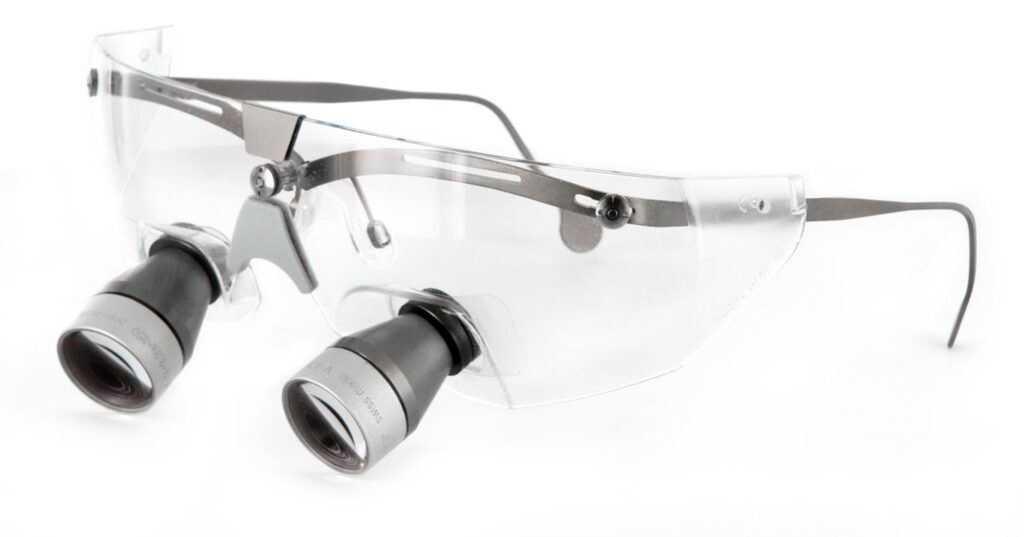 Glasses retouched