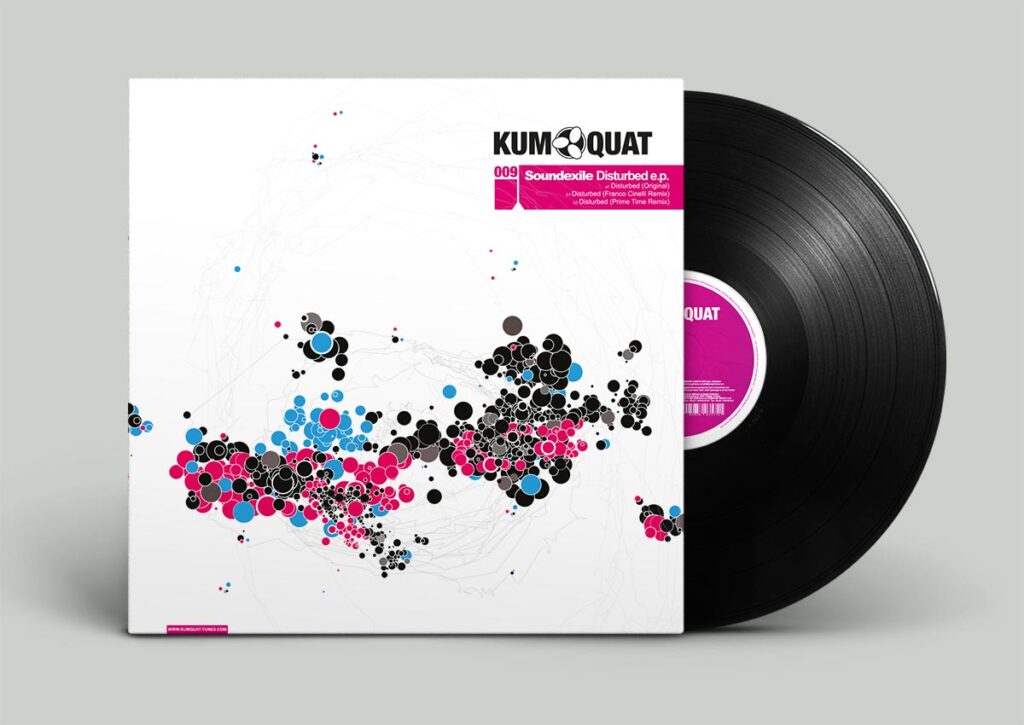 Vinyl Package Artwork for Kumquat Label by Ondrej Kolacek