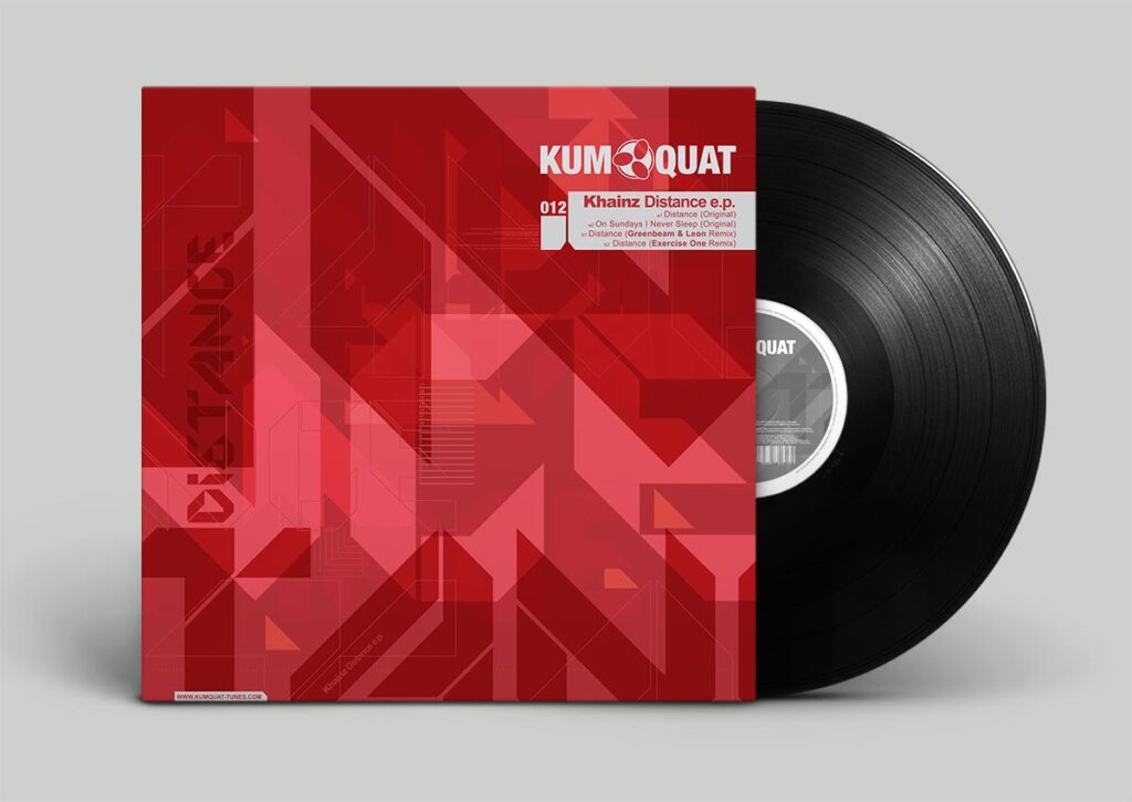 Vinyl Package Artwork for Kumquat Label by Ondrej Kolacek