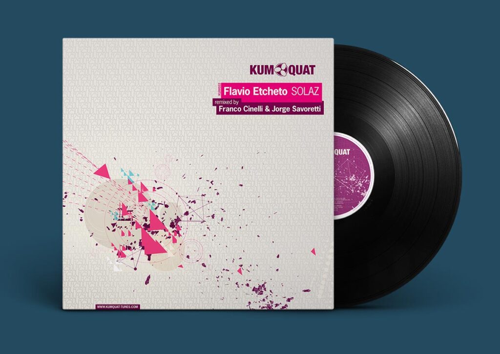 Vinyl Package Artwork for Kumquat Label by Ondrej Kolacek