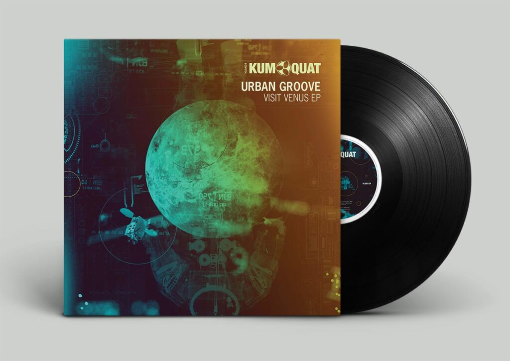 Vinyl Package Artwork for Kumquat Label by Ondrej Kolacek