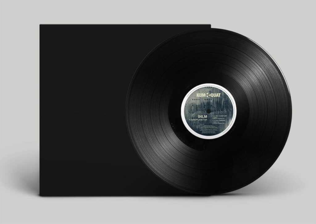 Vinyl Package Artwork for Kumquat Label by Ondrej Kolacek