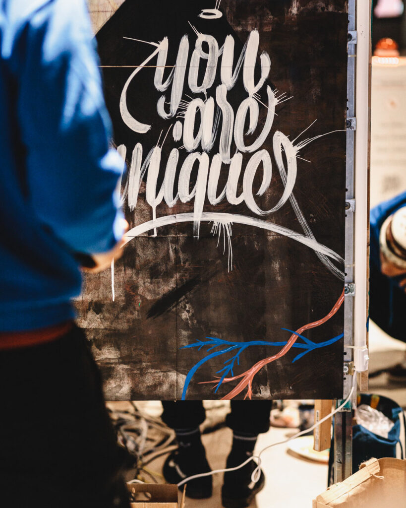 Tens painting at Artacks & Artstübli by Ondrej Kolacek