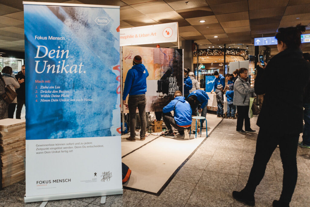 Artacks & Artstübli at Railway station Berne by Ondrej Kolacek