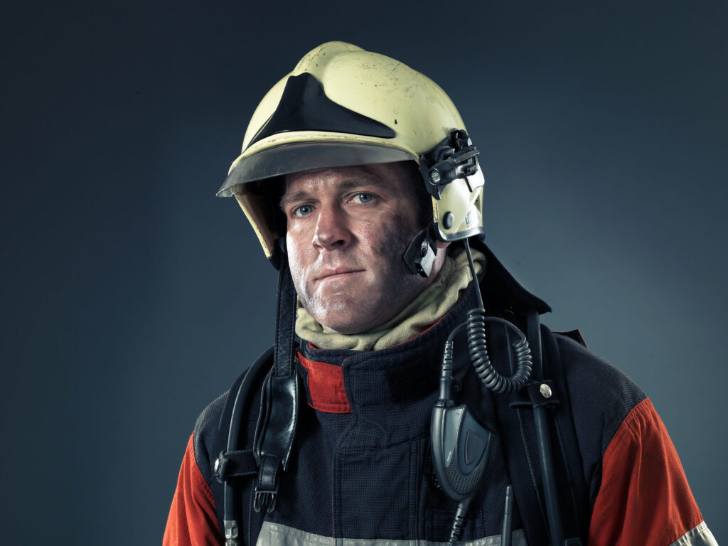 Firefighter retouched