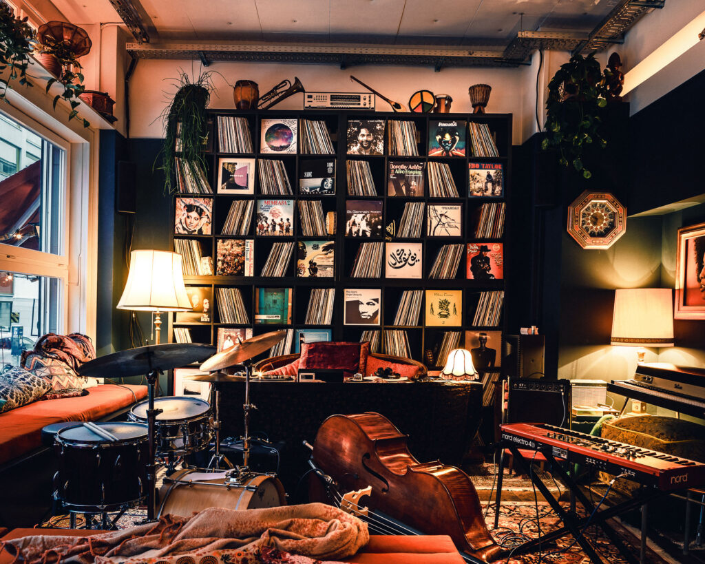 Interior at Kasheme Bar - by Ondrej Kolacek
