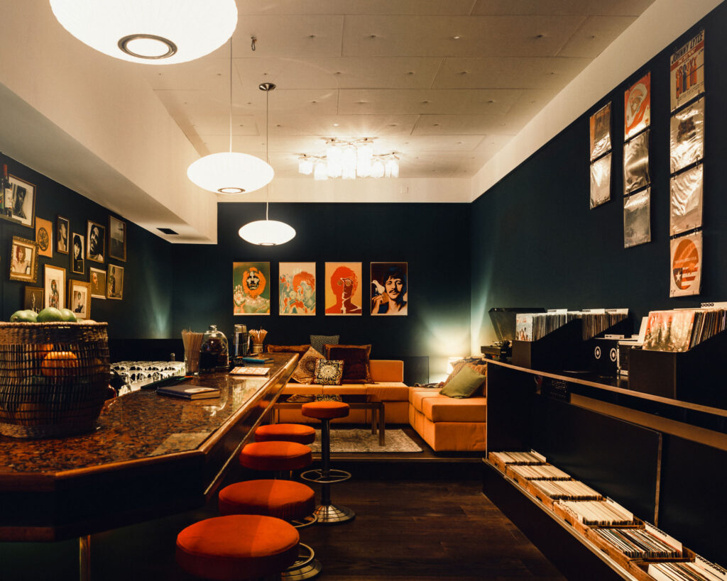 Interior at Kasheme Bar - by Ondrej Kolacek