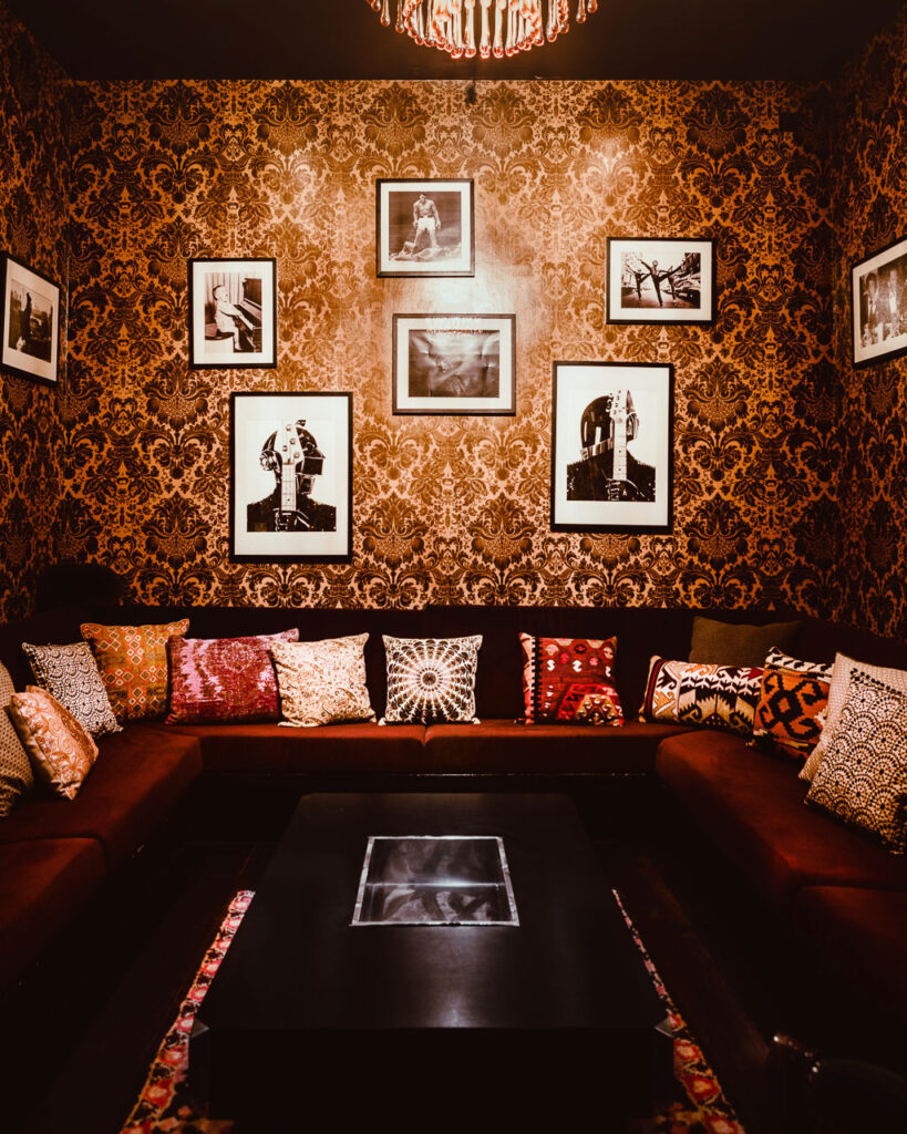 Interior at Kasheme Bar - by Ondrej Kolacek