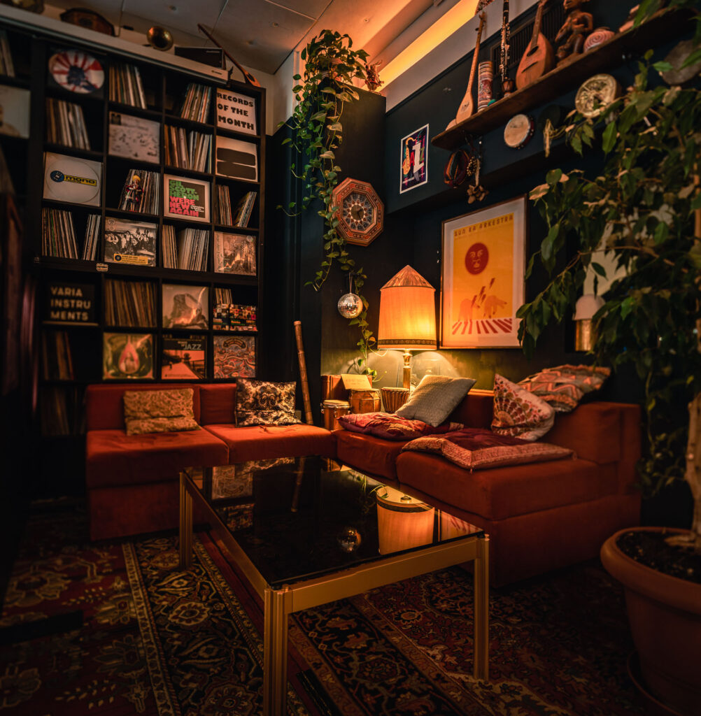 Interior at Kasheme Bar - by Ondrej Kolacek