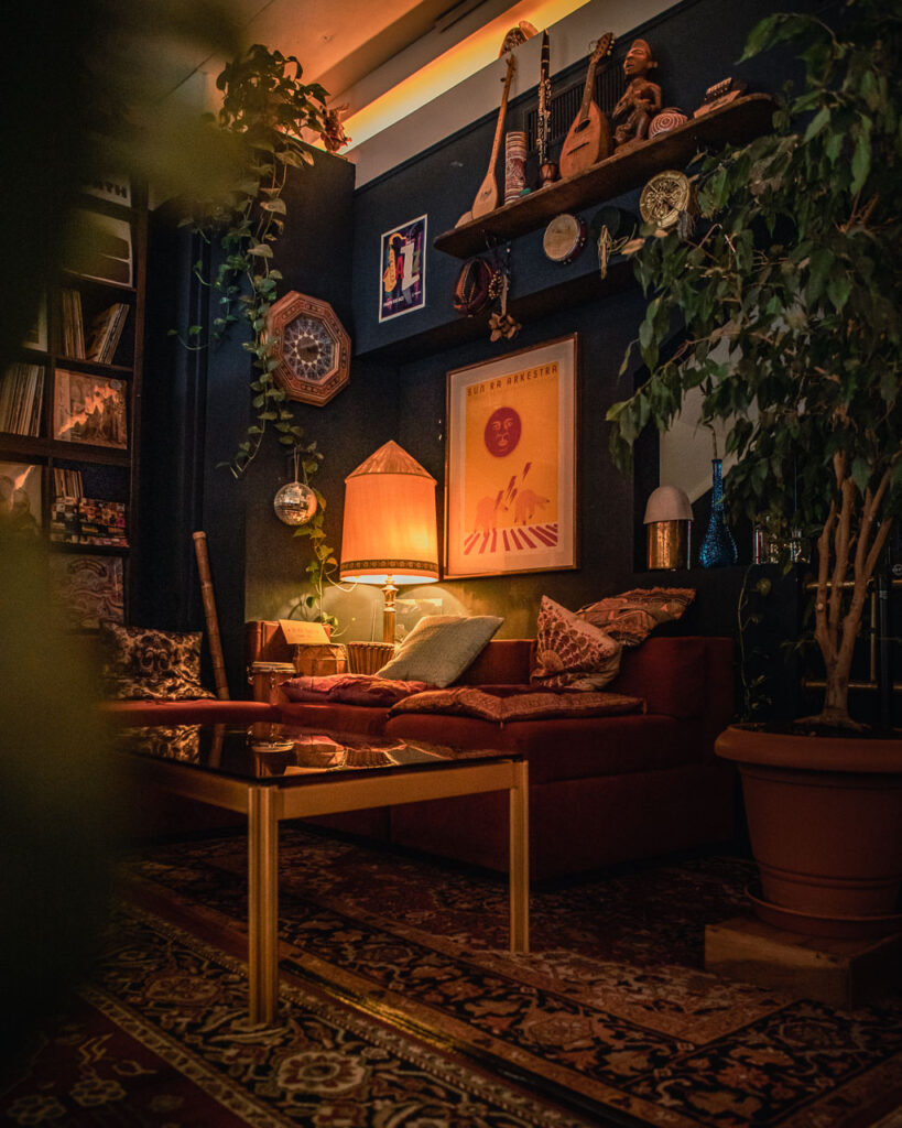 Interior at Kasheme Bar - by Ondrej Kolacek