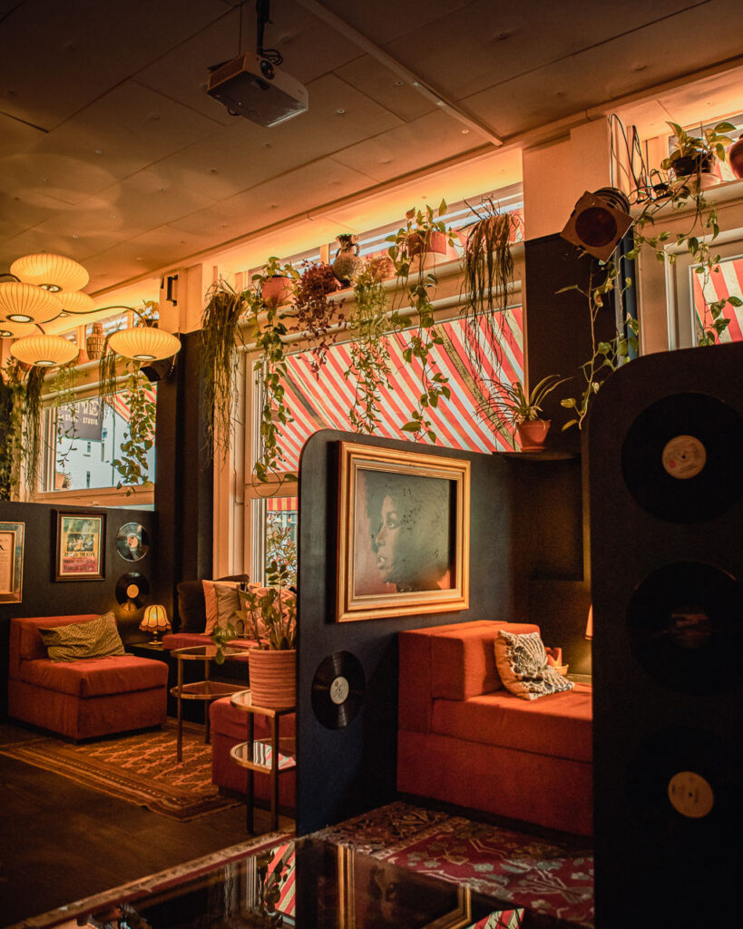 Interior at Kasheme Bar - by Ondrej Kolacek